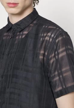 YOURTURN Mesh Shirt - Shirt - Black -Yourturn Online Shop 043b77c5d0d14fa5a654e6f104e1868e