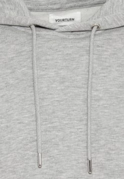 YOURTURN Unisex - Hoodie - Mottled Grey 7 YOURTURN Unisex - Hoodie - Mottled Grey -Yourturn Online Shop 046923917e3648a69f77e2fcf81104e1