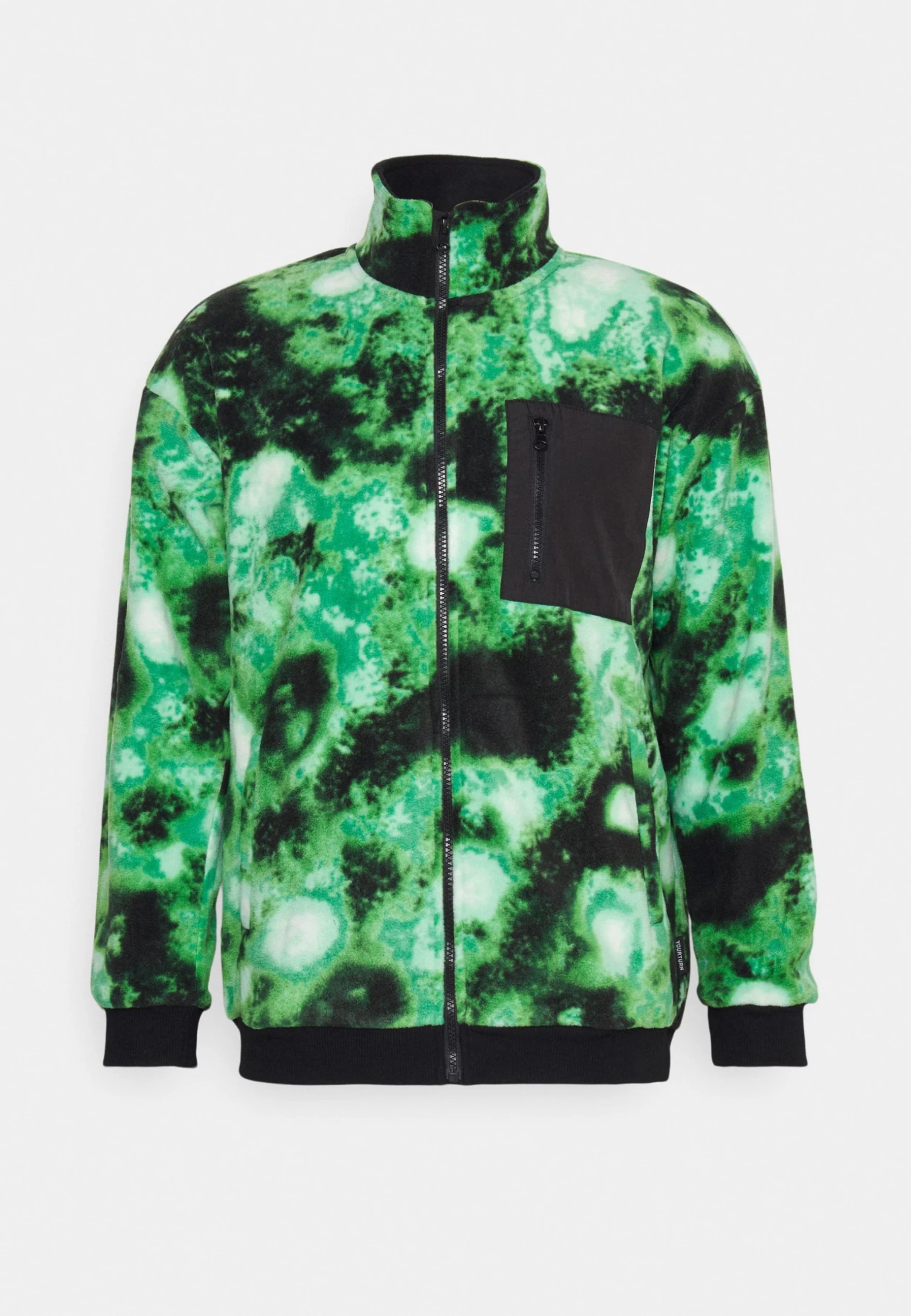 YOURTURN Unisex - Fleece Jacket - Green 7 YOURTURN Unisex - Fleece Jacket - Green - Image 5