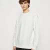 YOURTURN Tribal Embossed Unisex - Sweatshirt - Off White 1 YOURTURN Tribal Embossed Unisex - Sweatshirt - Off White -Yourturn Online Shop 0908d361d47643759962460a2d720347