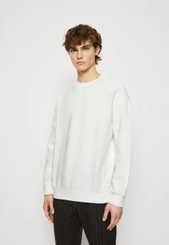 YOURTURN Tribal Embossed Unisex - Sweatshirt - Off White
