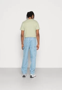 YOURTURN Unisex - Relaxed Fit Jeans - Light Blue Denim -Yourturn Online Shop 0ad8957c75e945109dc45c18533bca85