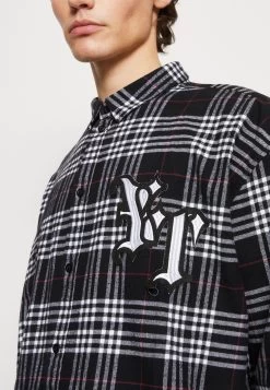 YOURTURN Unisex - Button-Down Blouse - White/Black 13 YOURTURN Unisex - Button-Down Blouse - White/Black -Yourturn Online Shop 122bb50dbce74bea8289cf852131132c