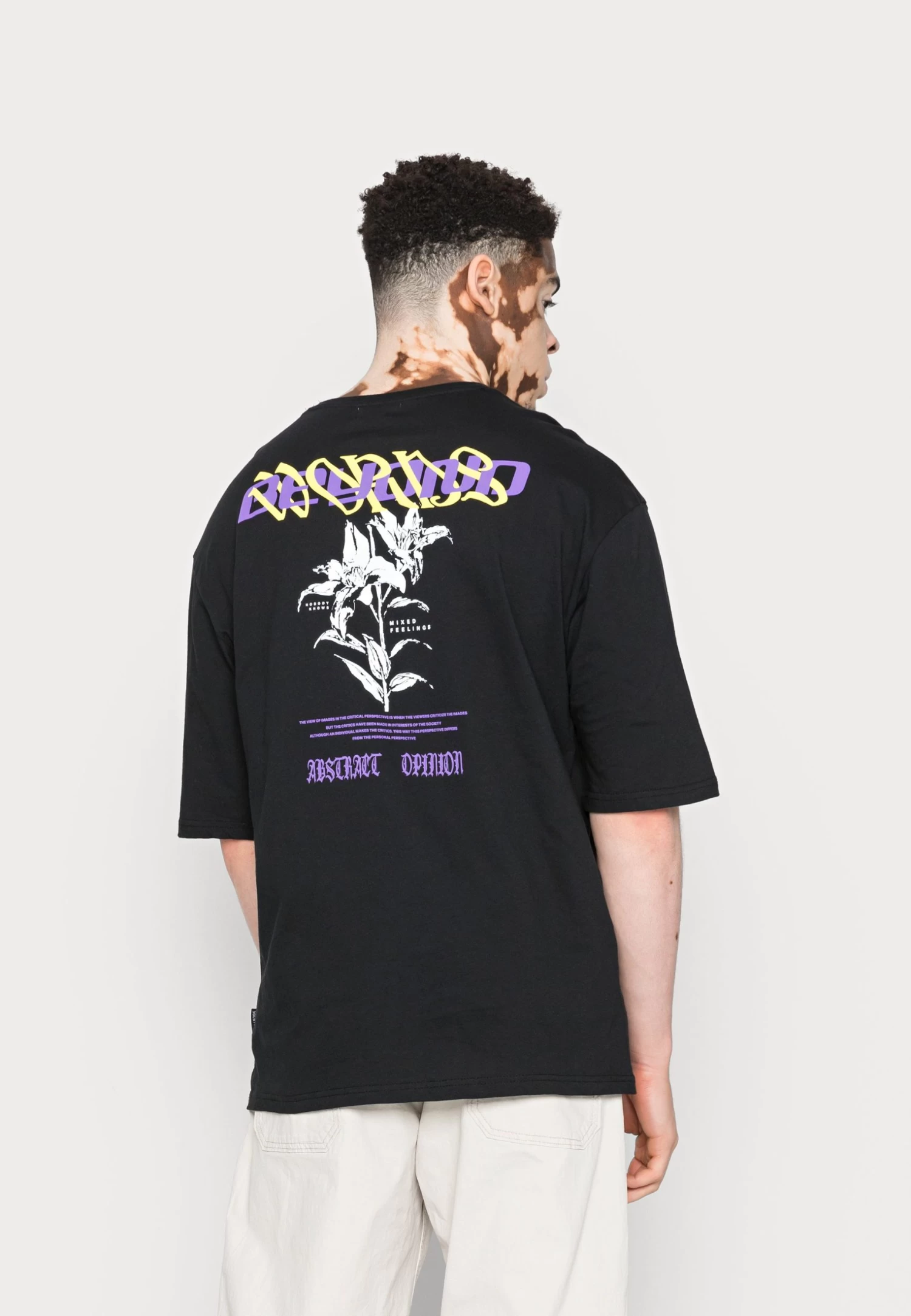 YOURTURN Graphic T-Shirt Beyond Unisex - Print T-Shirt - Black 3 YOURTURN Graphic T-Shirt Beyond Unisex - Print T-Shirt - Black