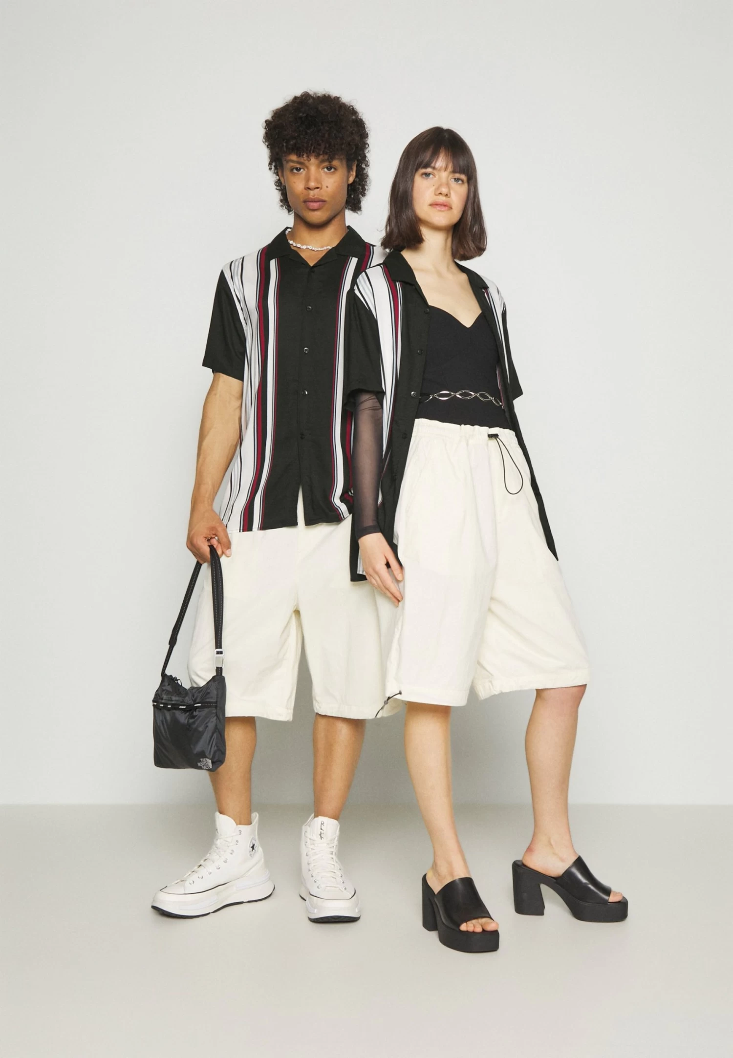 YOURTURN Bowling Unisex - Button-Down Blouse 4 YOURTURN Bowling Unisex - Button-Down Blouse - Image 2