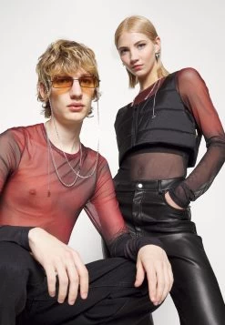 YOURTURN Unisex - Long Sleeved Top -Red -Yourturn Online Shop 2ce283cda1134ef3b438bb9794367f44