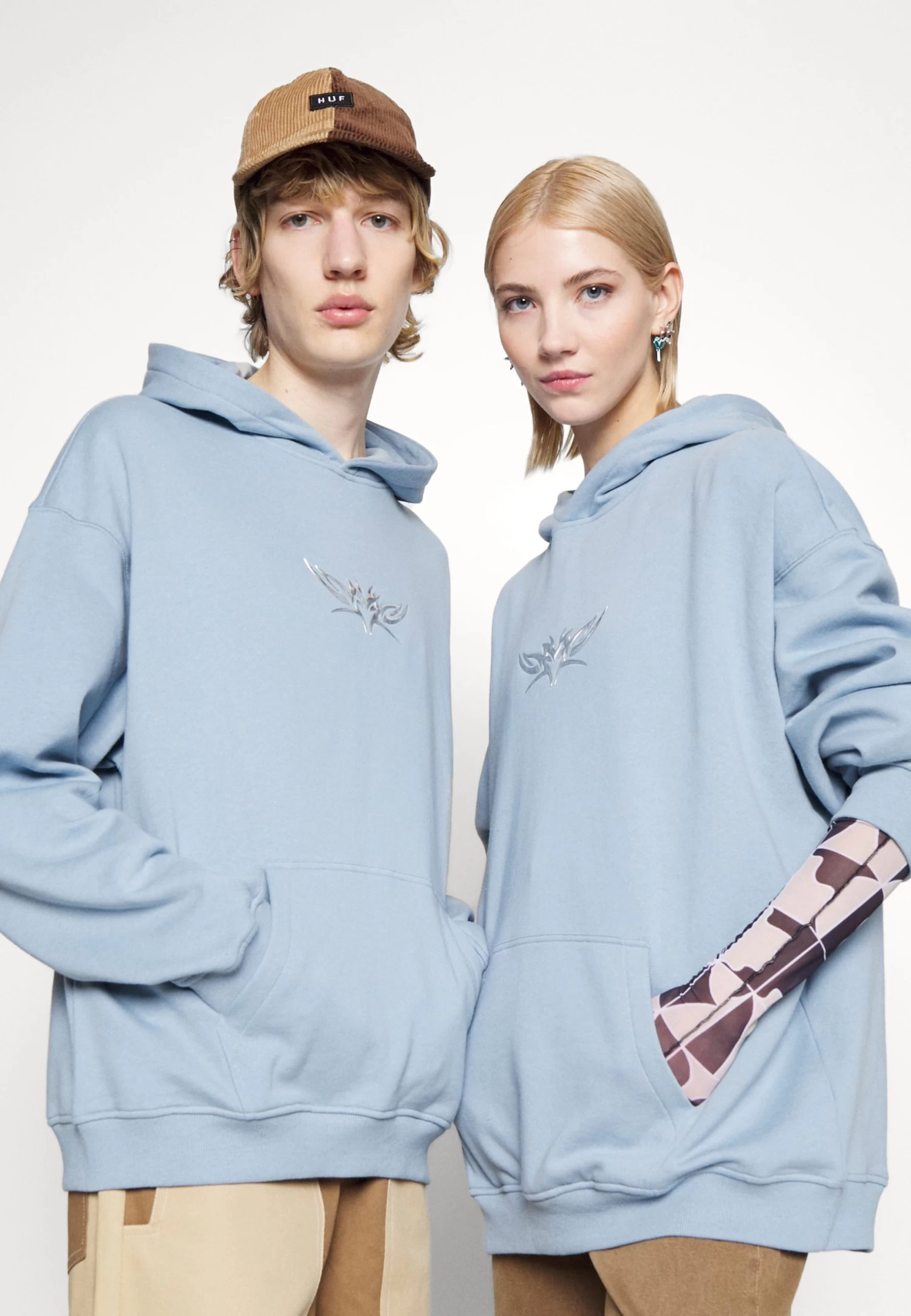 YOURTURN Unisex - Hoodie - Light Blue 6 YOURTURN Unisex - Hoodie - Light Blue - Image 4