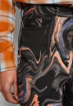 YOURTURN Phluid Unisex - Relaxed Fit Jeans - Black Denim -Yourturn Online Shop 3661d88e04df46478cab0ff3f53cc34b