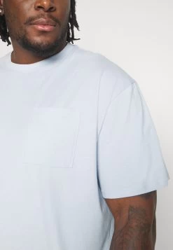 YOURTURN Unisex 2 Pack- Basic T-Shirt - Light Blue/Dark Blue -Yourturn Online Shop 38112a41675c40fe9ecd8e37b289cea3