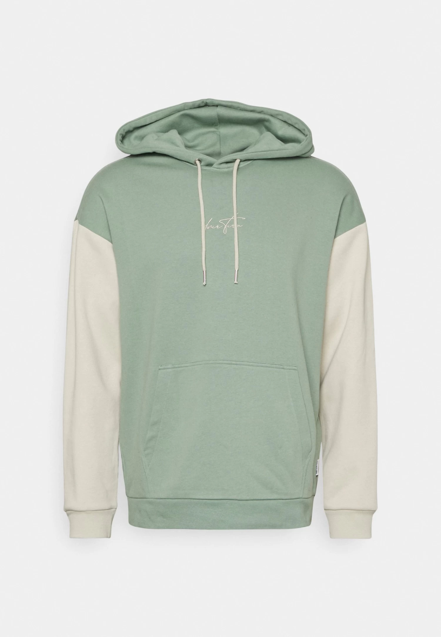 YOURTURN Unisex - Sweatshirt - Green/Beige 3 YOURTURN Unisex - Sweatshirt - Green/Beige