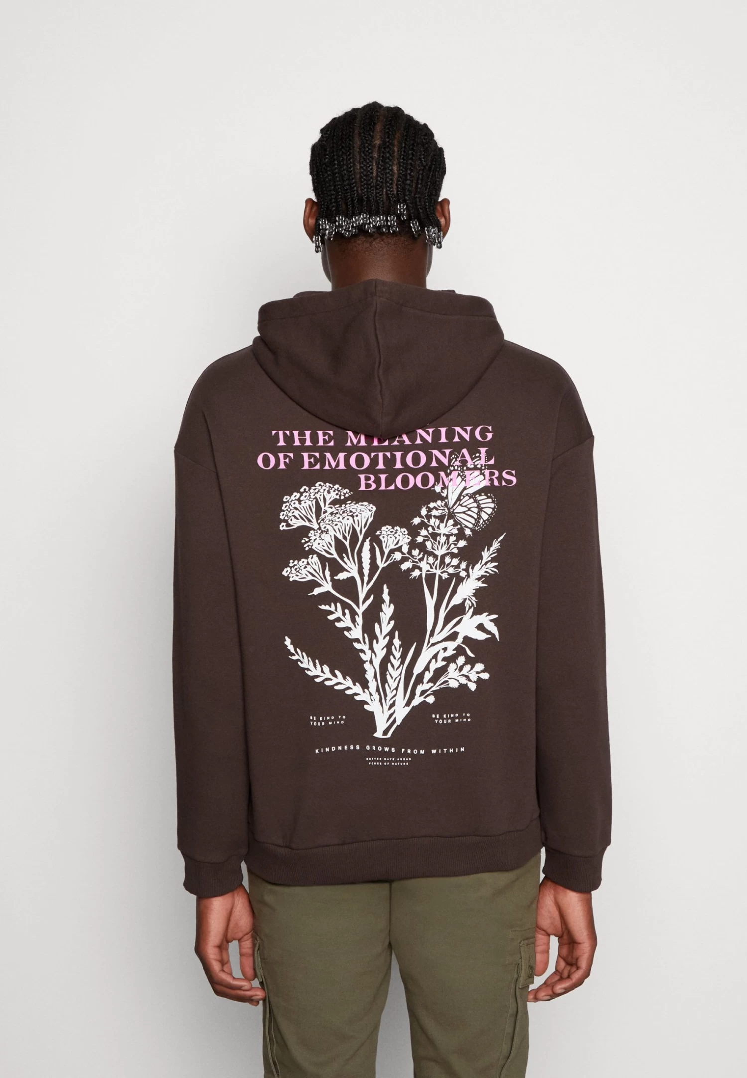 YOURTURN Hoodie- Sweatshirt - Brown 3 YOURTURN Hoodie- Sweatshirt - Brown