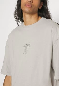 YOURTURN Unisex - Print T-Shirt - Dark Grey -Yourturn Online Shop 42240957253649e69b9139233ad92560