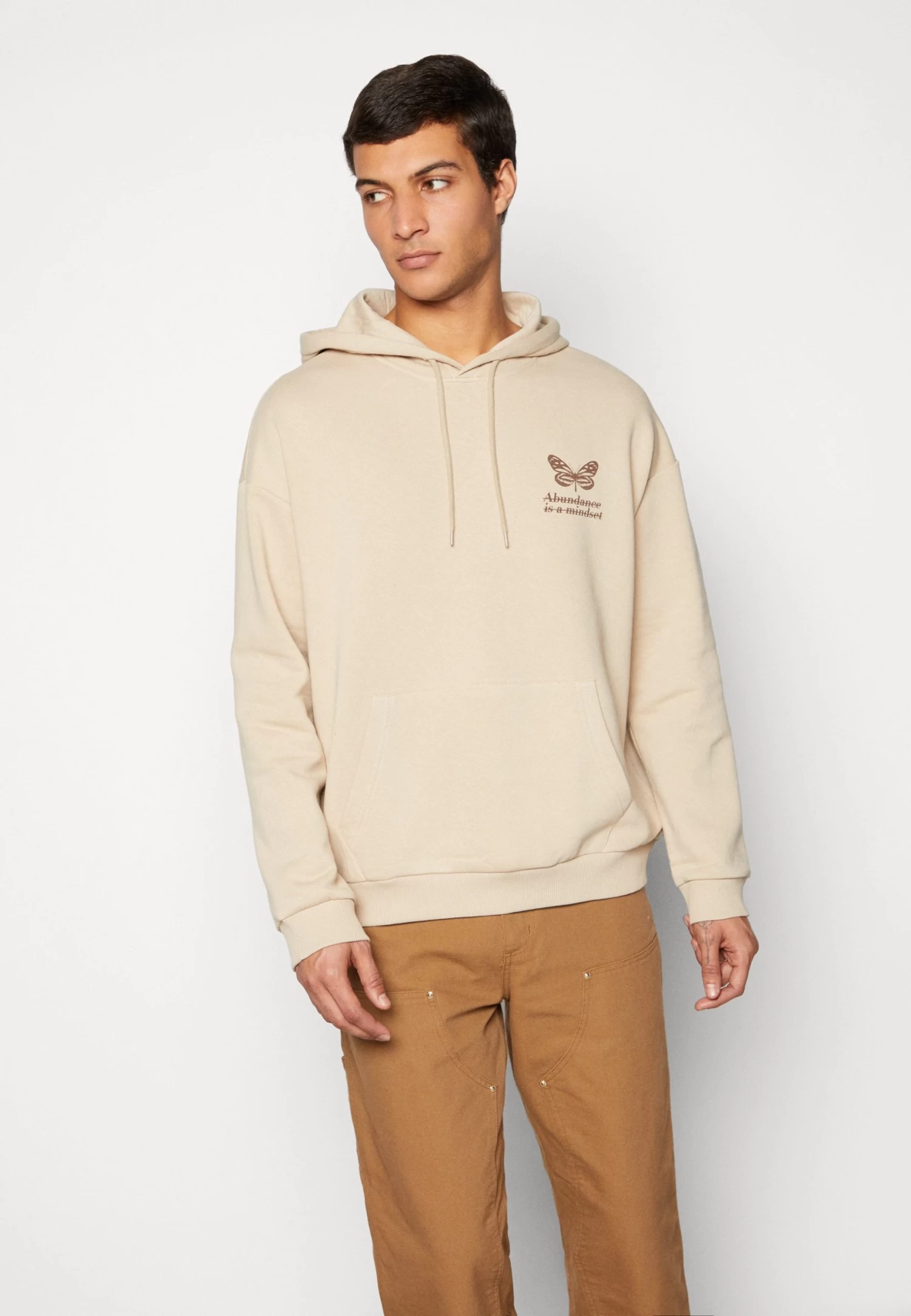 YOURTURN Unisex - Sweatshirt - Tan 6 YOURTURN Unisex - Sweatshirt - Tan - Image 4