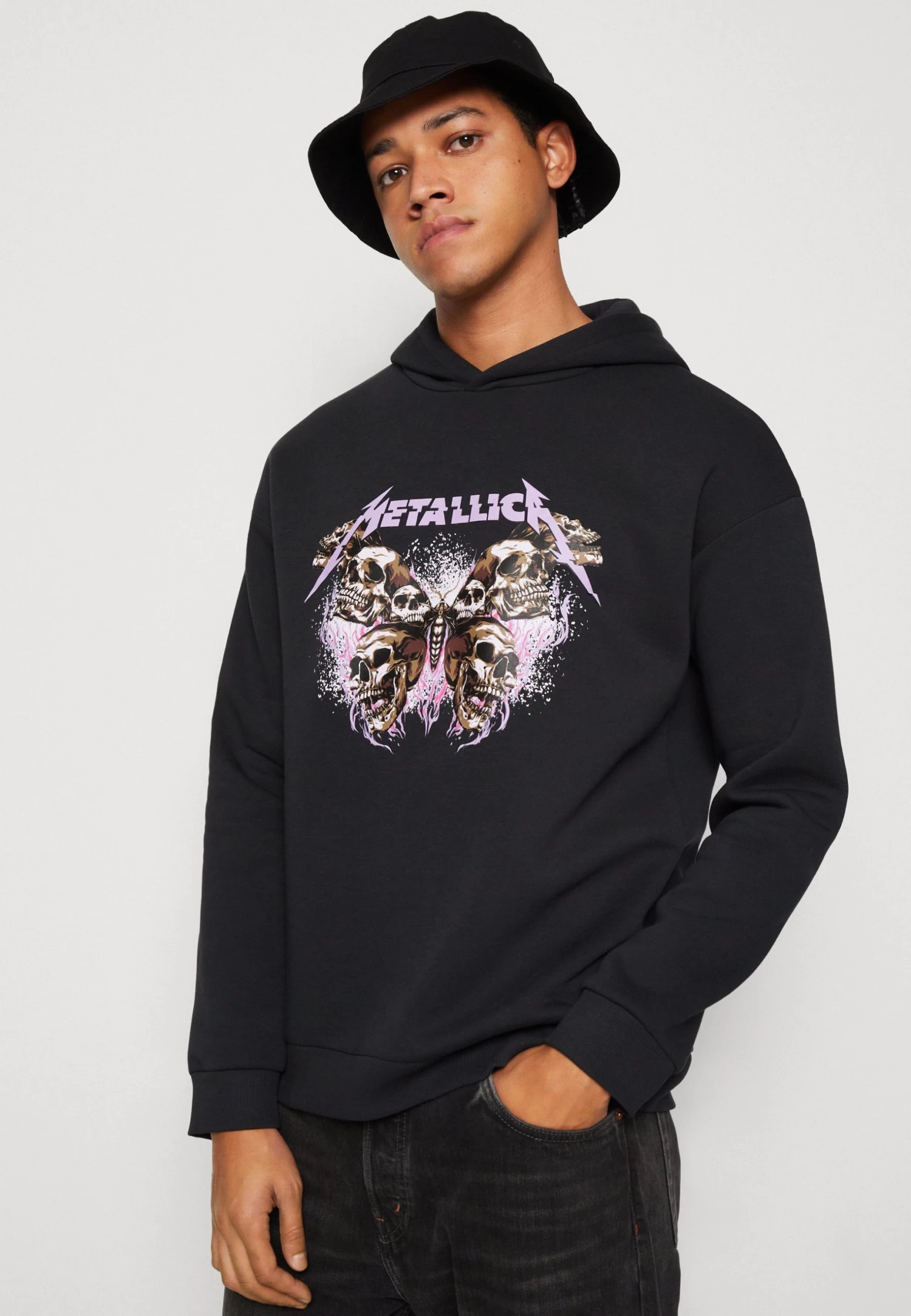 YOURTURN Metallica Unisex - Hoodie - Black 6 YOURTURN Metallica Unisex - Hoodie - Black - Image 4