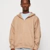YOURTURN Unisex - Zip-Up Sweatshirt - Tan 2 YOURTURN Unisex - Zip-Up Sweatshirt - Tan -Yourturn Online Shop 57c0a3aeff634e7faa9643a1134afc25