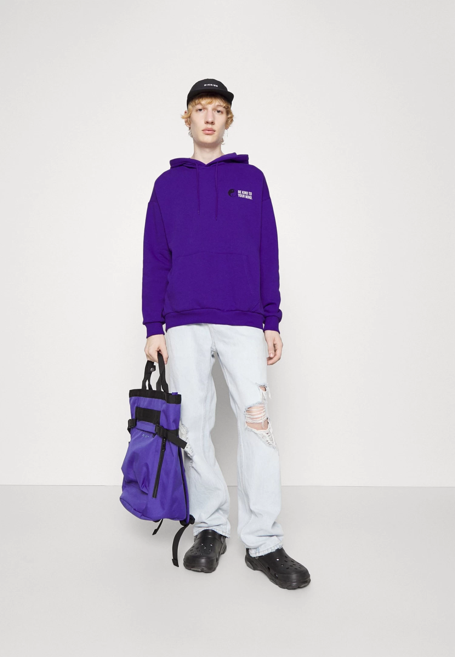 YOURTURN Kindness Hoodie - Sweatshirt - Purple 4 YOURTURN Kindness Hoodie - Sweatshirt - Purple - Image 2