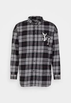 YOURTURN Unisex - Button-Down Blouse - White/Black 12 YOURTURN Unisex - Button-Down Blouse - White/Black -Yourturn Online Shop 6ef79e66e0c24fa79be63c30f4b672df