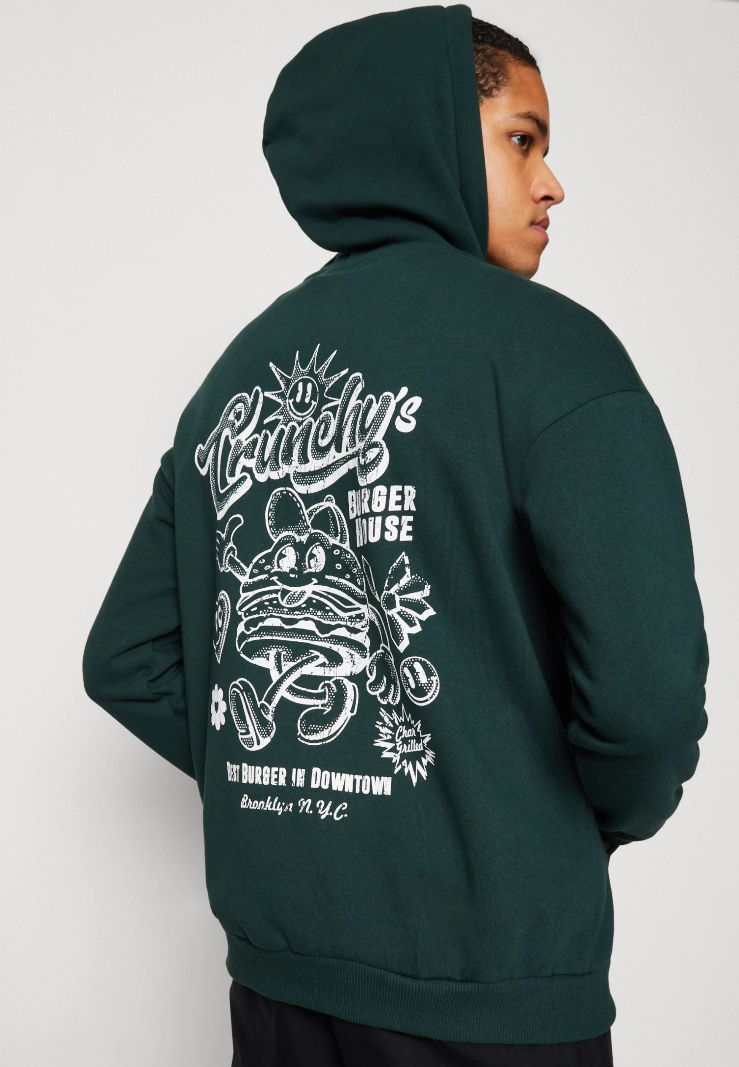 YOURTURN Unisex - Hoodie - Green 6 YOURTURN Unisex - Hoodie - Green - Image 4