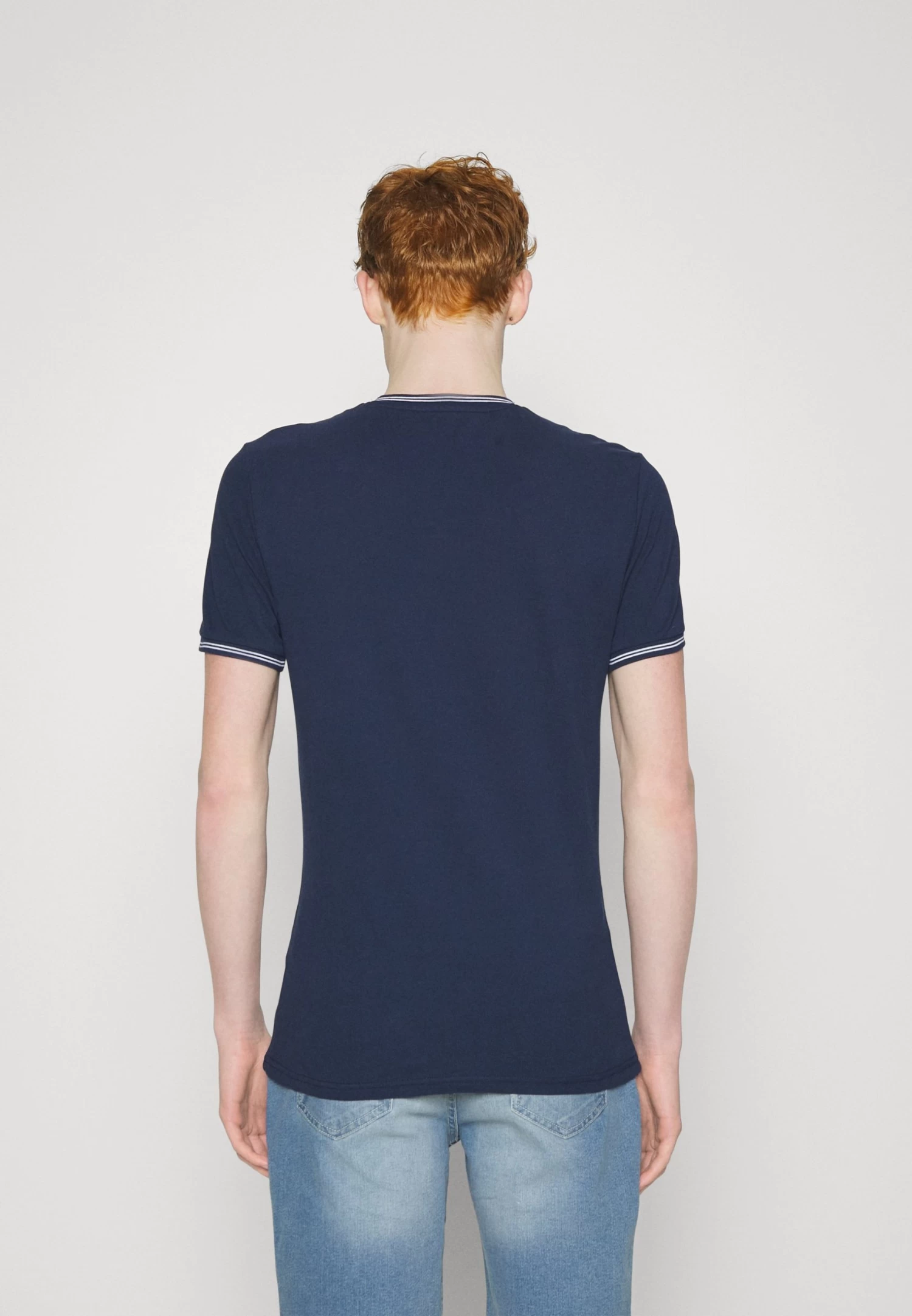 YOURTURN Unisex - Basic T-Shirt - Dark Blue 5 YOURTURN Unisex - Basic T-Shirt - Dark Blue - Image 3