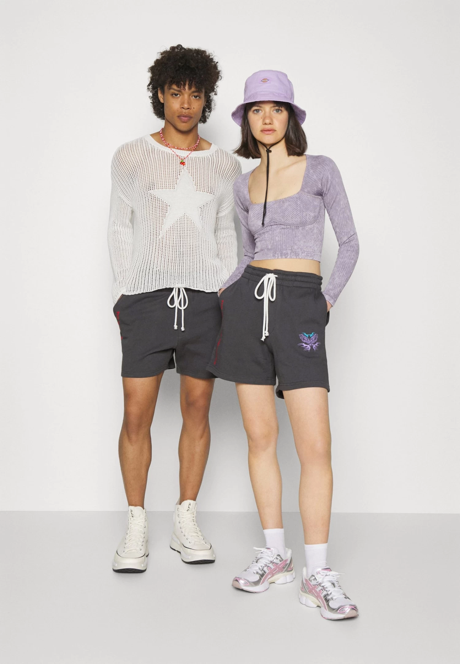 YOURTURN Graphic - Shorts - Dark Grey 4 YOURTURN Graphic - Shorts - Dark Grey - Image 2