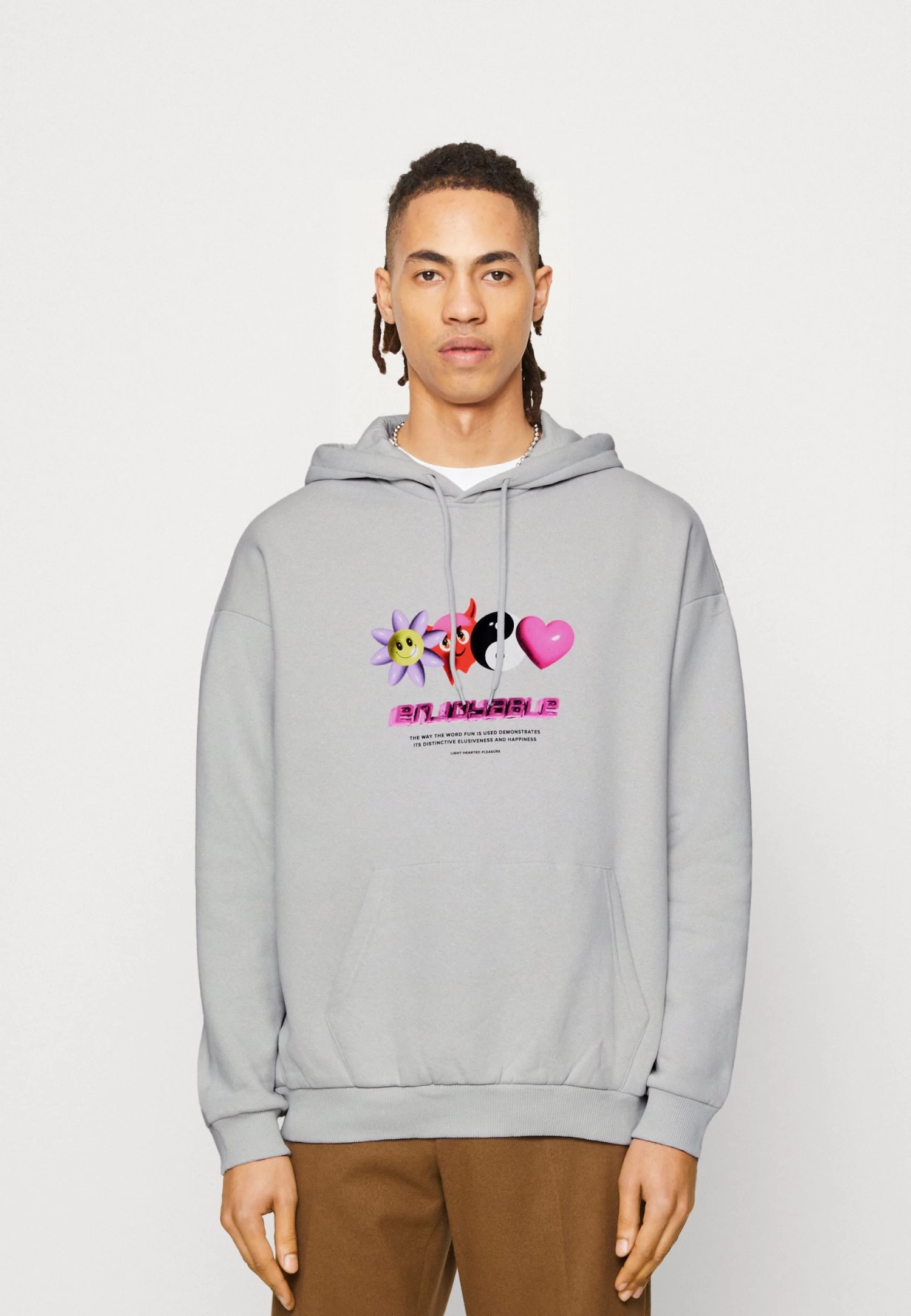 YOURTURN Unisex - Hoodie - Grey 3 YOURTURN Unisex - Hoodie - Grey