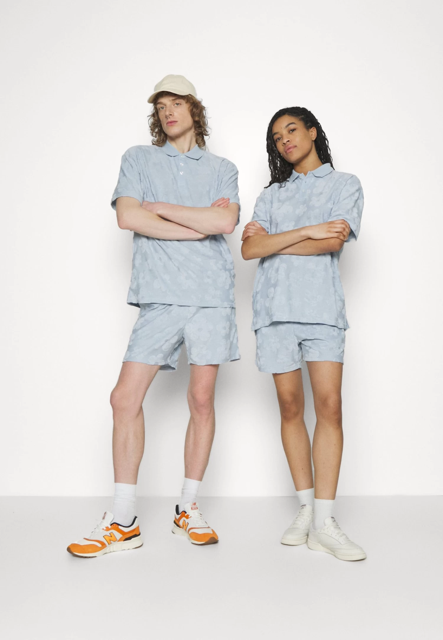 YOURTURN Unisex - Shorts - Blue 3 YOURTURN Unisex - Shorts - Blue - Image 2