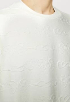 YOURTURN Tribal Embossed Unisex - Sweatshirt - Off White -Yourturn Online Shop 8c390ca9c9fe42218bf5de86ef627030