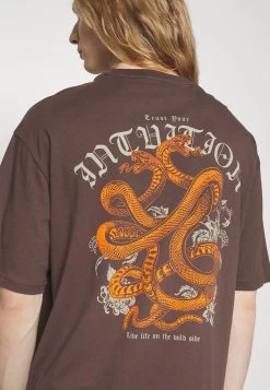 YOURTURN Unisex - Print T-Shirt - Brown 11 YOURTURN Unisex - Print T-Shirt - Brown -Yourturn Online Shop 8ef63fbd76094d47944e6a2bfc8c2d80