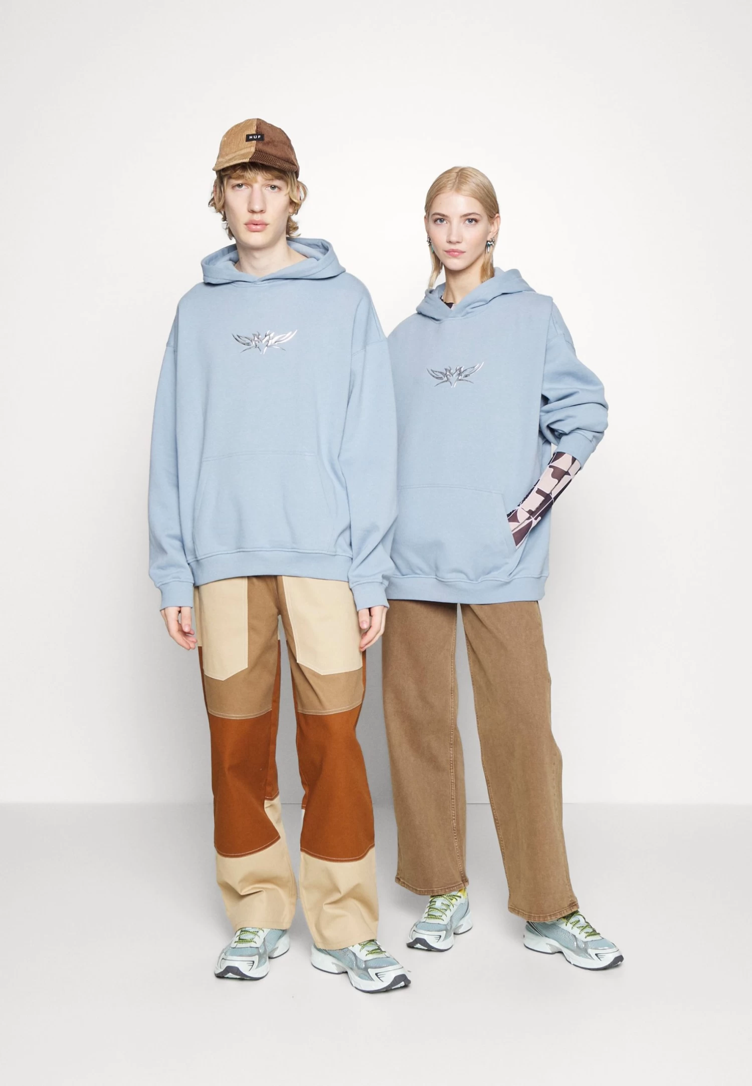 YOURTURN Unisex - Hoodie - Light Blue 4 YOURTURN Unisex - Hoodie - Light Blue - Image 2