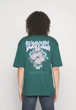 YOURTURN Graphic Tee Unisex - Print T-Shirt - Green