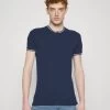 YOURTURN Unisex - Basic T-Shirt - Dark Blue