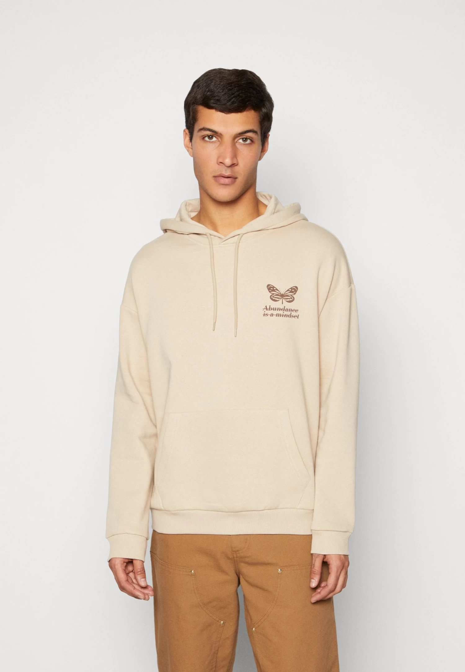 YOURTURN Unisex - Sweatshirt - Tan 5 YOURTURN Unisex - Sweatshirt - Tan - Image 3