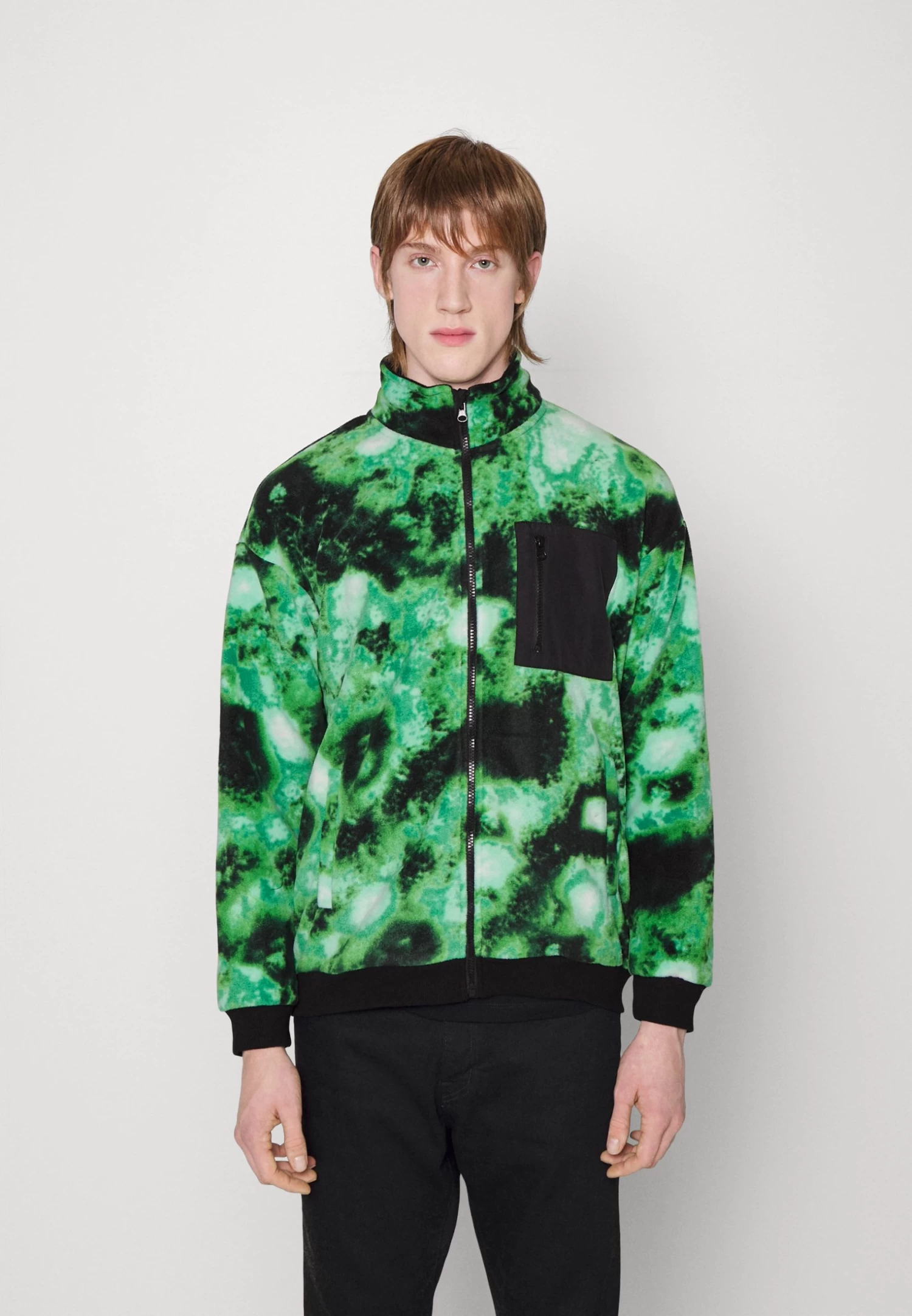 YOURTURN Unisex - Fleece Jacket - Green 3 YOURTURN Unisex - Fleece Jacket - Green