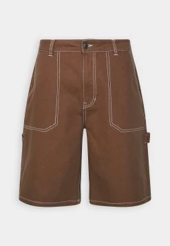 YOURTURN Unisex - Denim Shorts - Brown -Yourturn Online Shop 9c51a2f5d3b14acf852ee7c968b29d28