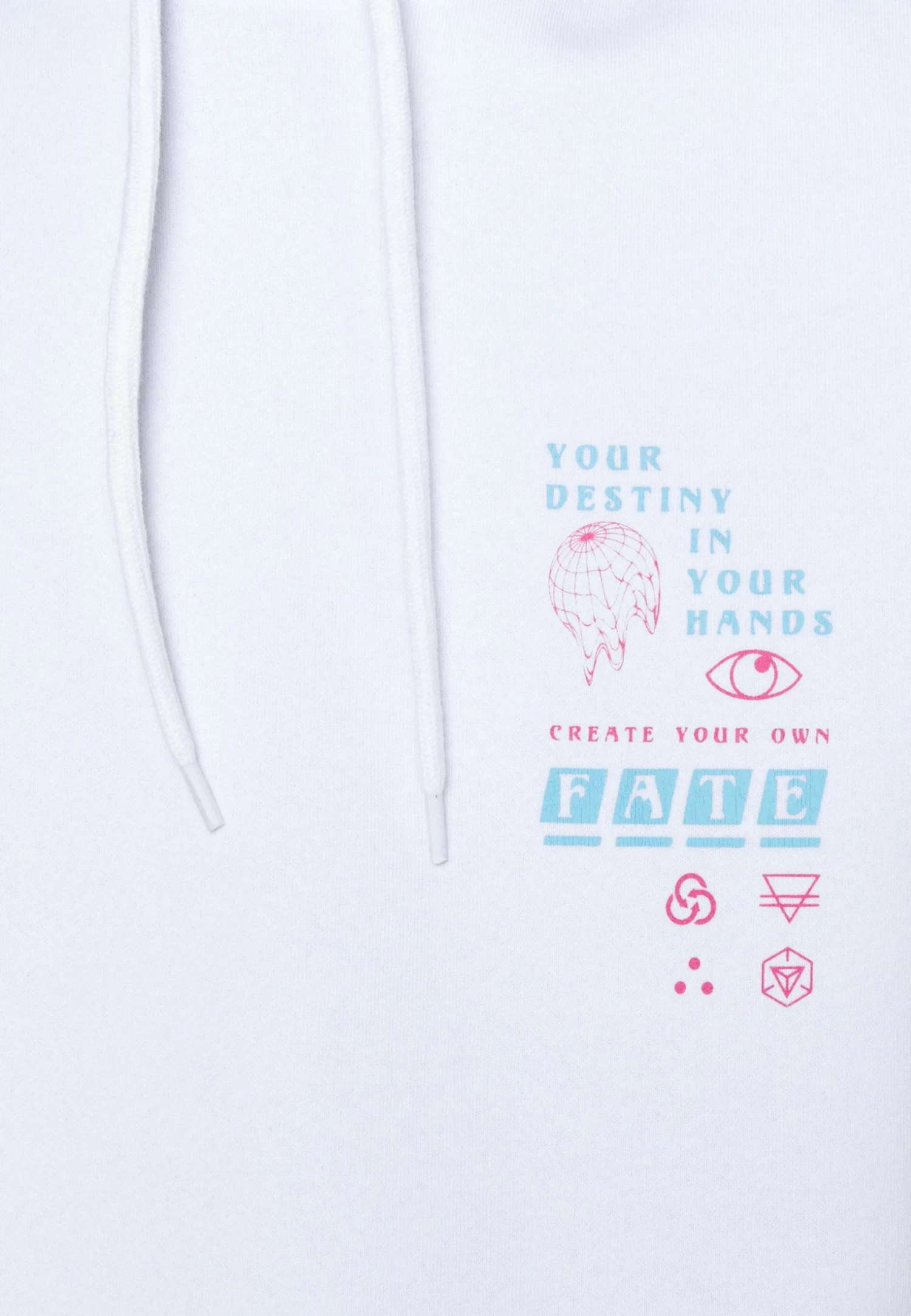 YOURTURN Unisex - Hoodie - White 7 YOURTURN Unisex - Hoodie - White - Image 5