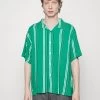 YOURTURN Stripes Boxi - Shirt - Green 2 YOURTURN Stripes Boxi - Shirt - Green -Yourturn Online Shop 9de6efbce4cb4c2c931adc445f3a4927