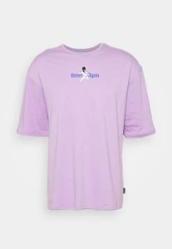 YOURTURN Oversize Unisex - Print T-Shirt - Lilac -Yourturn Online Shop a6519a8a969e4c6784a8e21618c7b4e0