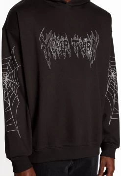 YOURTURN Spiderweb Unisex - Hoodie - Black -Yourturn Online Shop afe21cd0329e4bfcb83f5d5f8a79b3e9