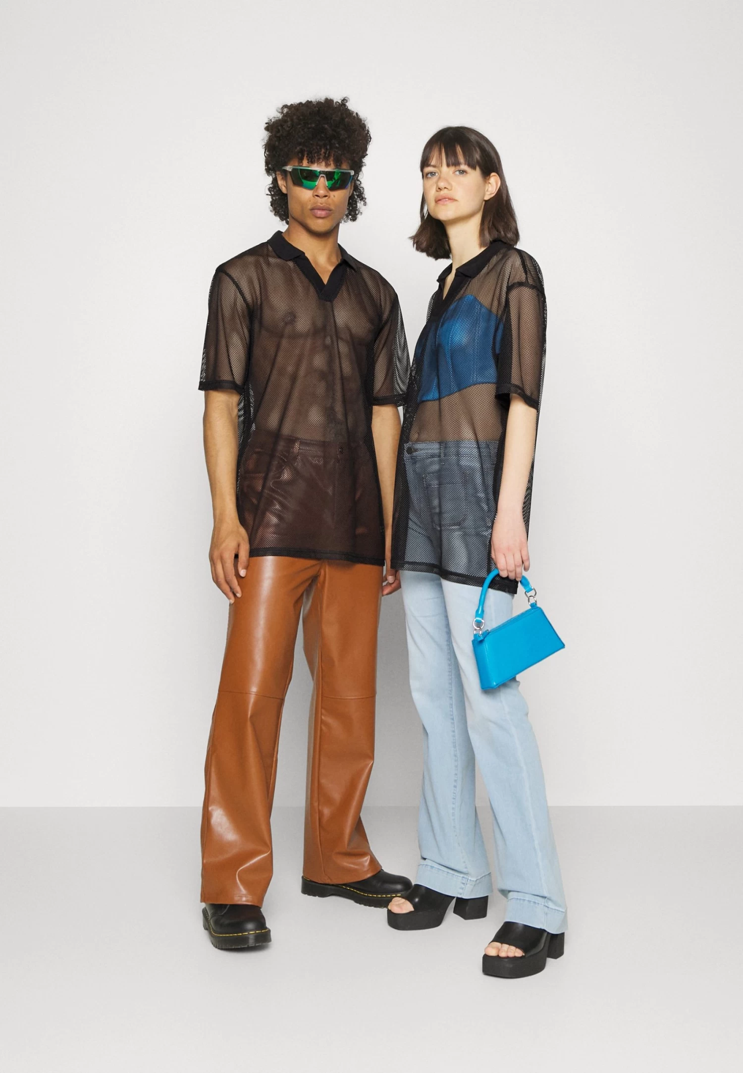 YOURTURN Unisex - Polo Shirt - Grey 4 YOURTURN Unisex - Polo Shirt - Grey - Image 2