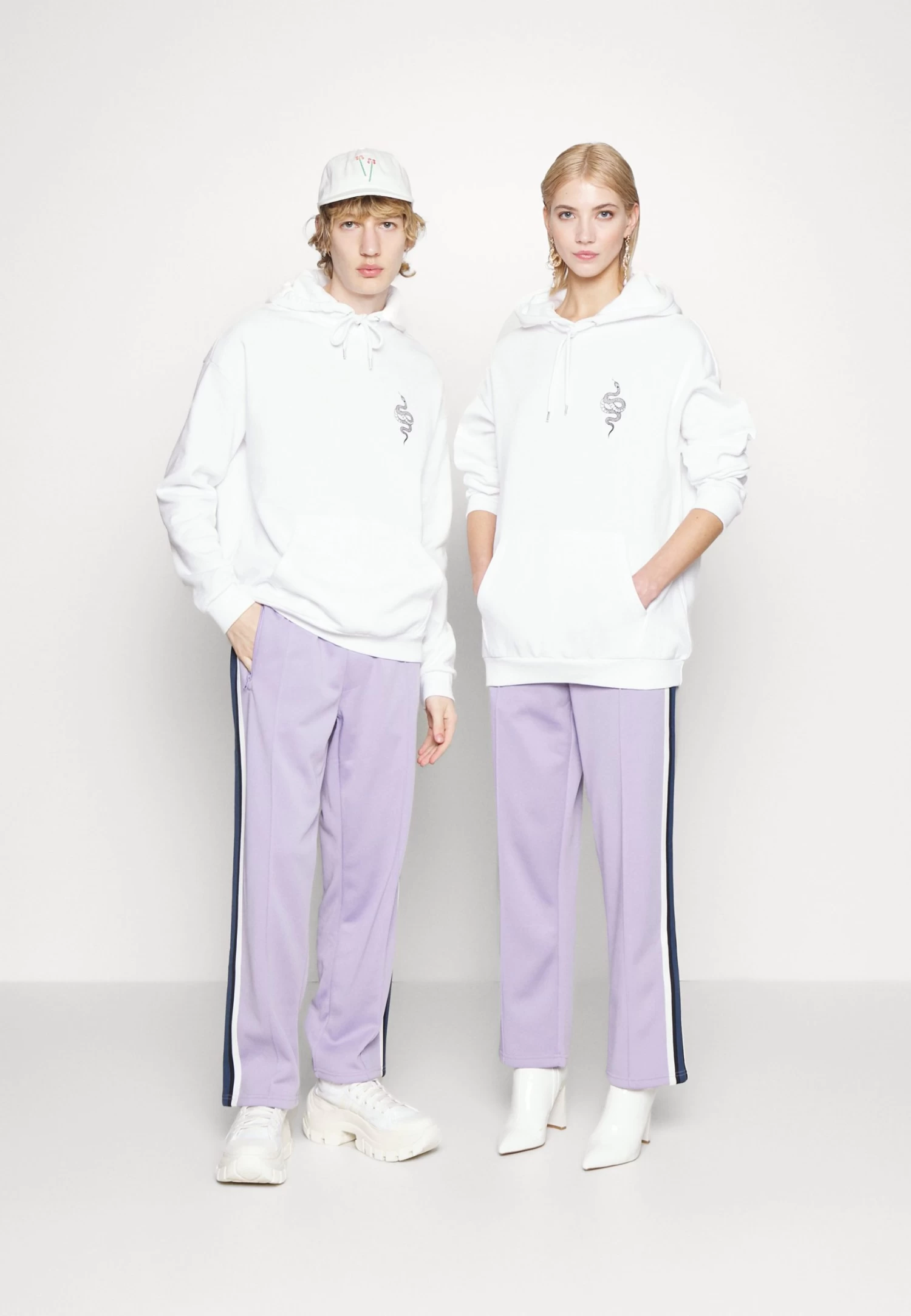 YOURTURN Unisex - Tracksuit Bottoms - Lilac 4 YOURTURN Unisex - Tracksuit Bottoms - Lilac - Image 2