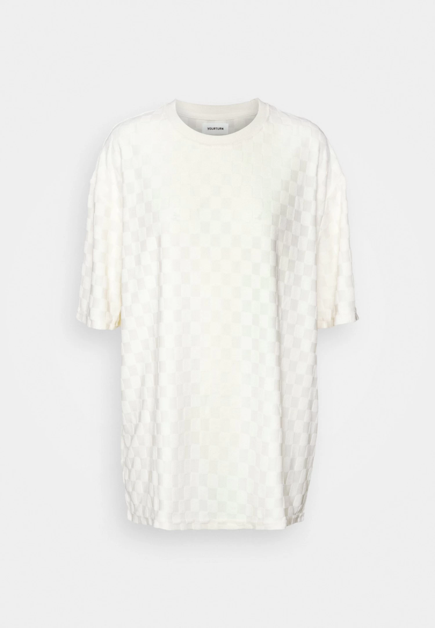 YOURTURN Unisex - Print T-Shirt - Off-White 7 YOURTURN Unisex - Print T-Shirt - Off-White - Image 5