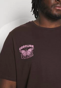 YOURTURN Print T-Shirt - Dark Brown -Yourturn Online Shop ce4e18fa4fbc4c1e89a1c949bde926b5