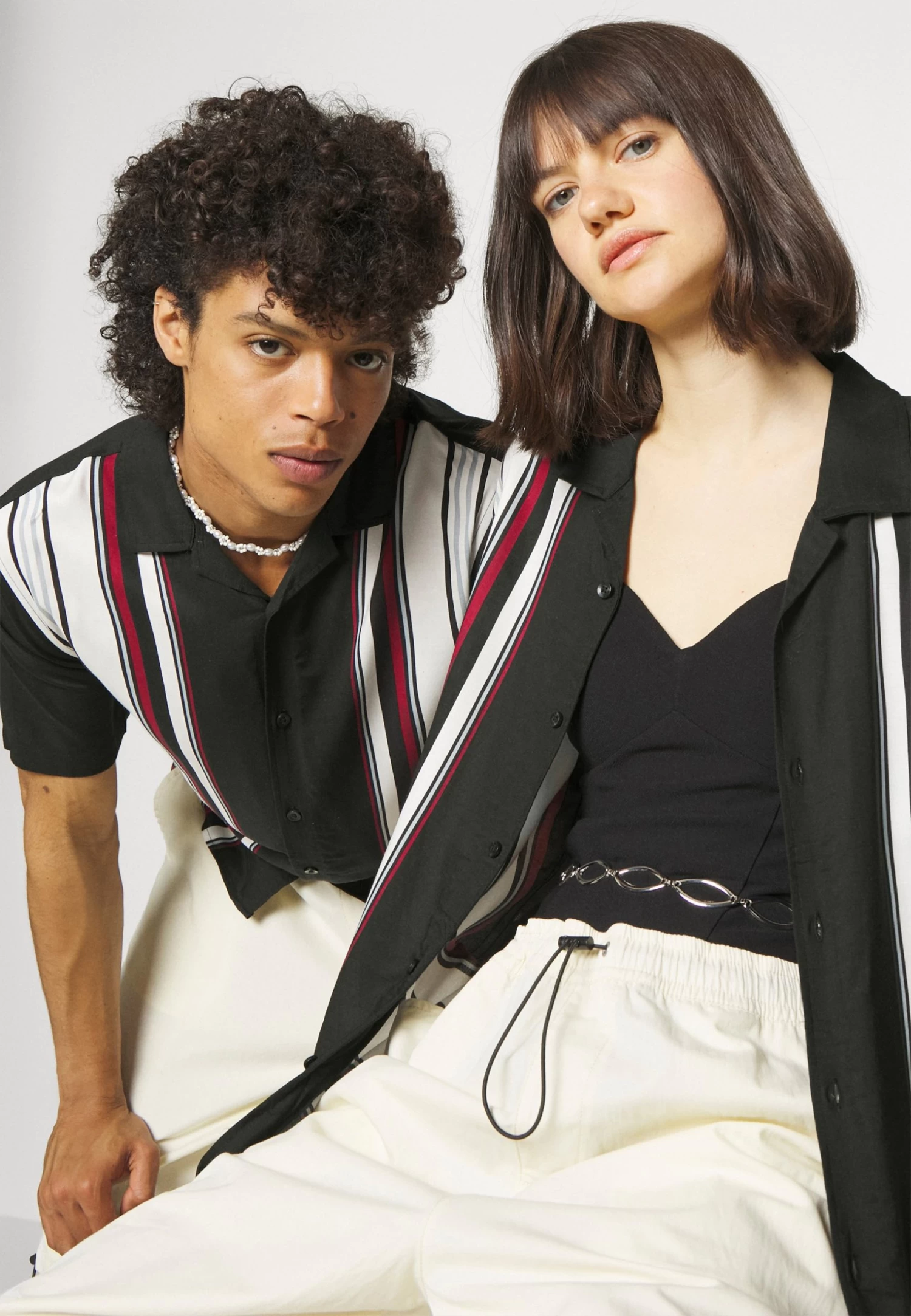 YOURTURN Bowling Unisex - Button-Down Blouse 6 YOURTURN Bowling Unisex - Button-Down Blouse - Image 4