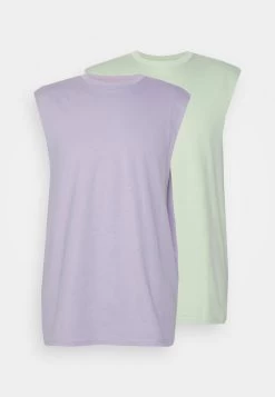 YOURTURN Unisex 2 Pack - Top - Lilac/Light Green -Yourturn Online Shop d2e0315a2c7747039305747e997ed191