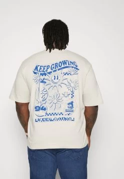 YOURTURN Print T-Shirt - Beige -Yourturn Online Shop d40624b3db314142bfe78abaa669b8ba