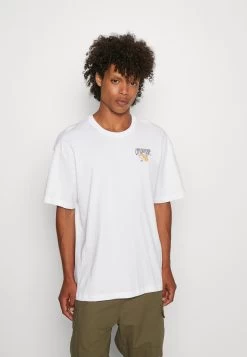 YOURTURN Orange Fruit Graphic Tee- Print T-Shirt - White