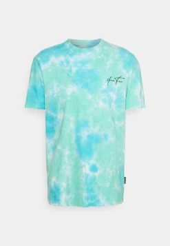 YOURTURN Unisex - Print T-Shirt - Blue/Green