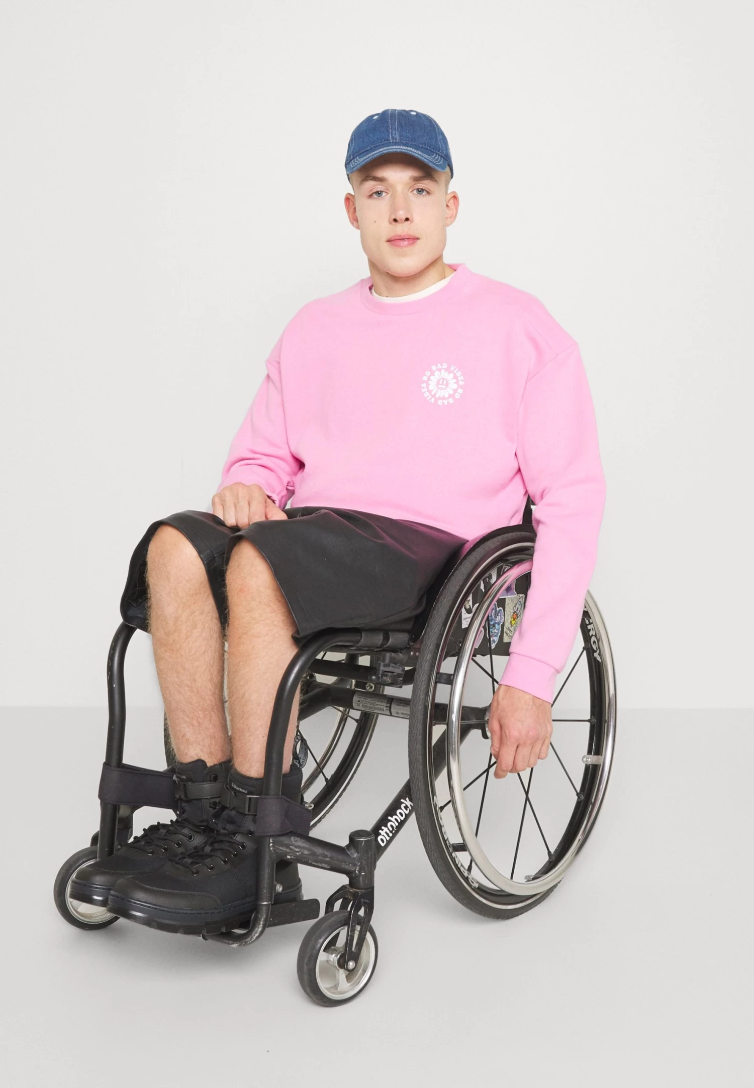 YOURTURN Unisex - Sweatshirt - Pink 7 YOURTURN Unisex - Sweatshirt - Pink - Image 5