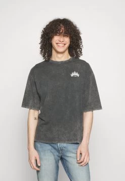 YOURTURN Skull Graphic Tee Unisex - Print T-Shirt - Mottled Black -Yourturn Online Shop da5ddb789f454a678b4b27212f932166