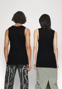 YOURTURN Slim Fit Ribbed Tank Unisex 2 Pack- Top - White/Black -Yourturn Online Shop dfeafa1dd2324b0e8db4b257d6e0f272